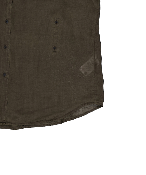 netero linen shirt (brown)