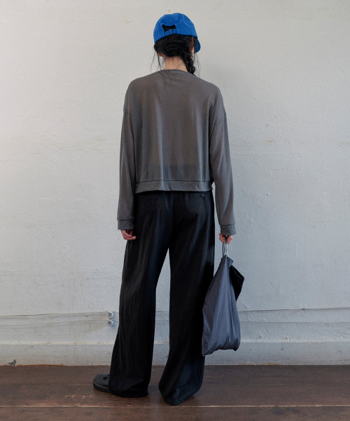 anna sheer cardigan (2color)