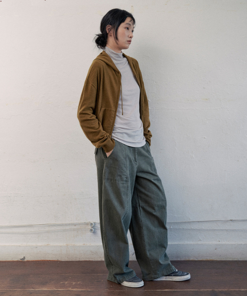 aye hooded zip-up (2color)