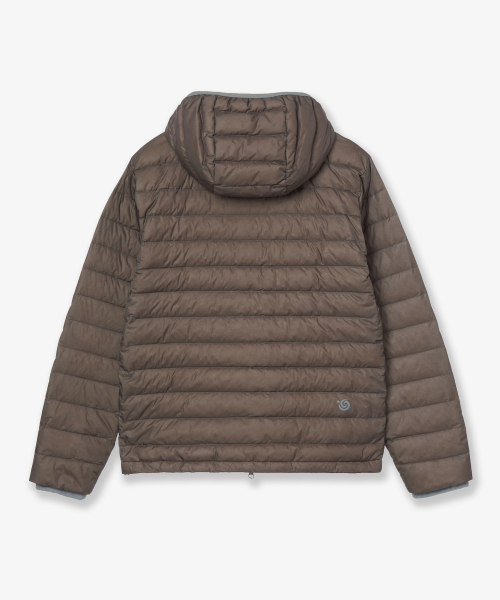SYMBOL LIGHT DOWN JACKET [BROWN]