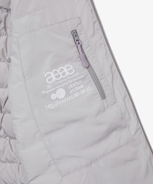 SYMBOL LIGHT DOWN JACKET [LAVENDER]
