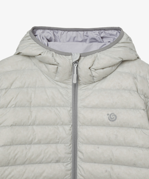 SYMBOL LIGHT DOWN JACKET [SNOW]