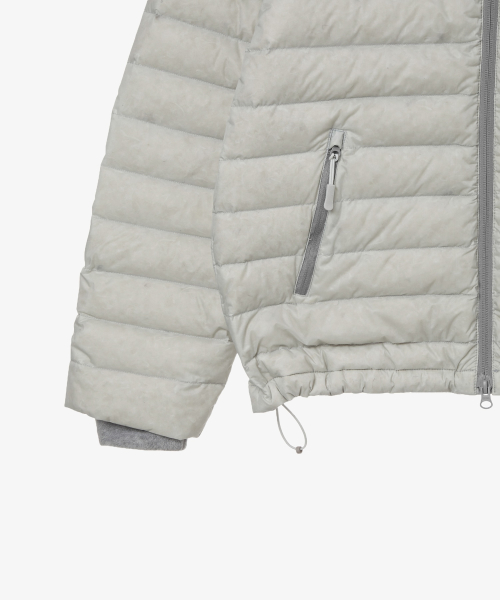 SYMBOL LIGHT DOWN JACKET [SNOW]