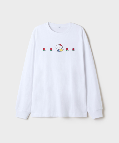 [Hello Kitty] Long Sleeve T-Shirt(Mix)_SPLAG49U03