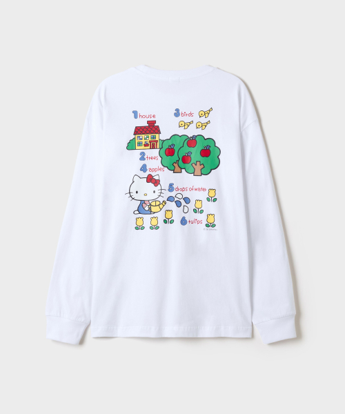 [Hello Kitty] Long Sleeve T-Shirt(Mix)_SPLAG49U03