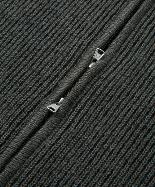 CLOUD KNIT HOODIE (KHAKI)
