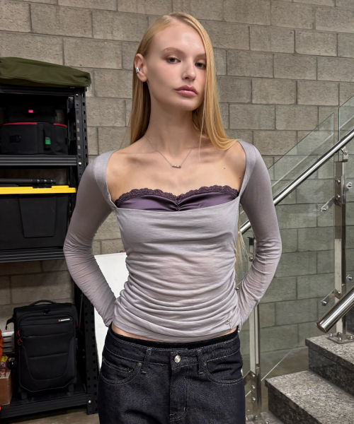 EIRA LAYERED T (GREY)