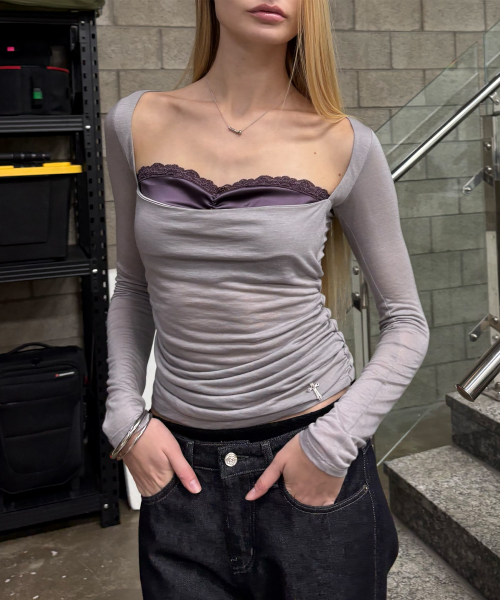 EIRA LAYERED T (GREY)