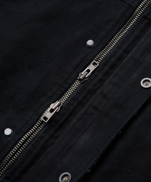 CLOSED FORM JACKET (BLACK)