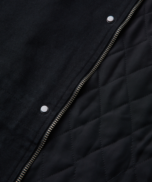 CLOSED FORM JACKET (BLACK)