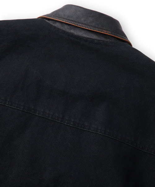 CLOSED FORM JACKET (BLACK)
