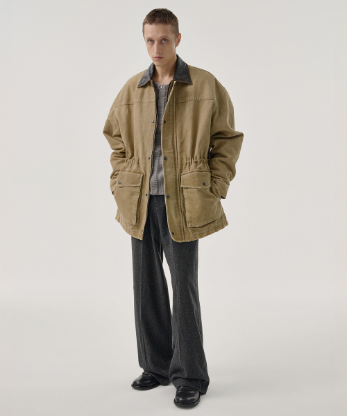 CLOSED FORM JACKET (BEIGE)