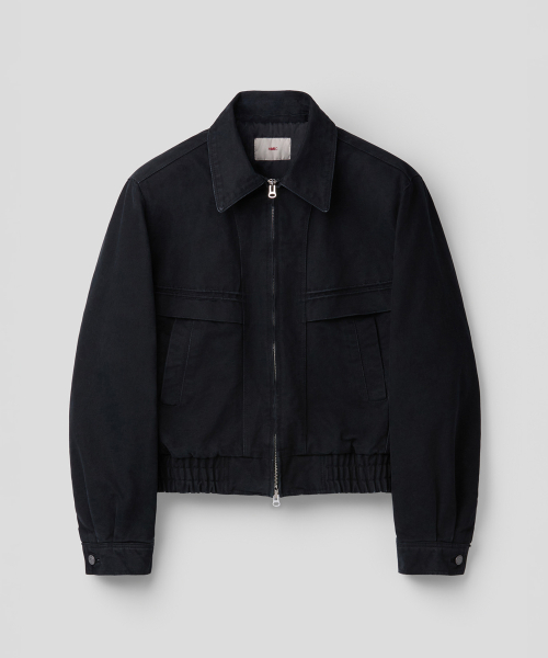 CALDER COTTON JACKET (BLACK)