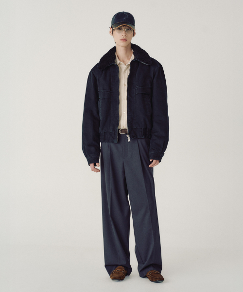CALDER COTTON JACKET (BLACK)