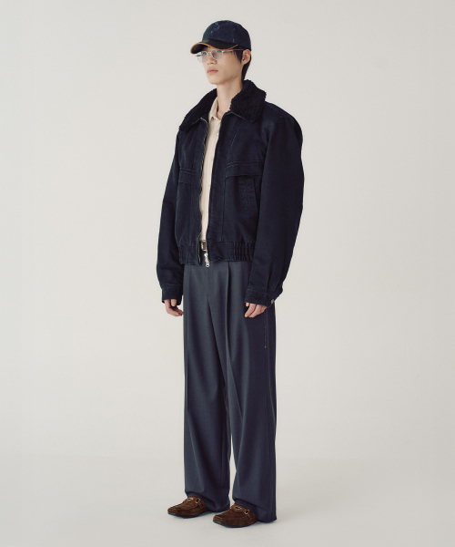 CALDER COTTON JACKET (BLACK)