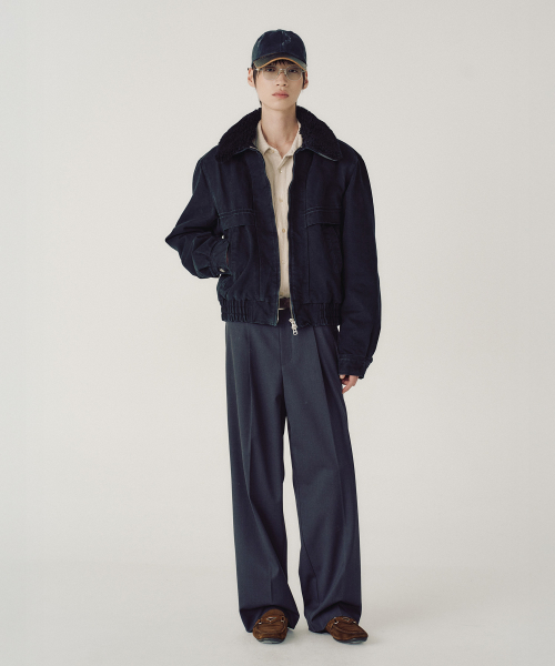 CALDER COTTON JACKET (BLACK)