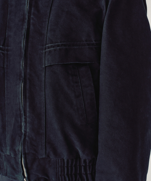 CALDER COTTON JACKET (BLACK)