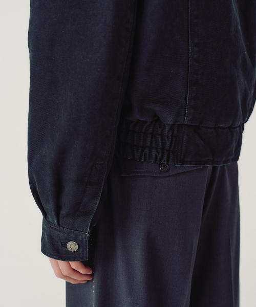CALDER COTTON JACKET (BLACK)