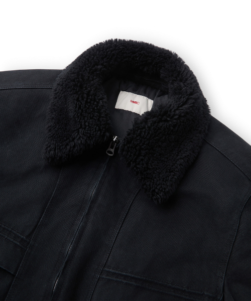 CALDER COTTON JACKET (BLACK)
