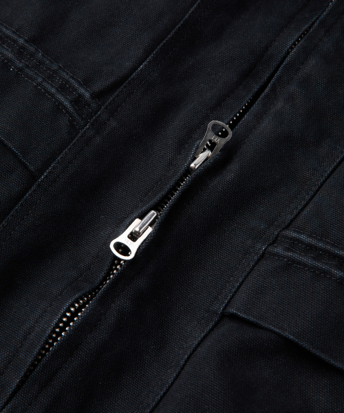 CALDER COTTON JACKET (BLACK)