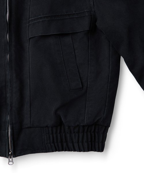 CALDER COTTON JACKET (BLACK)