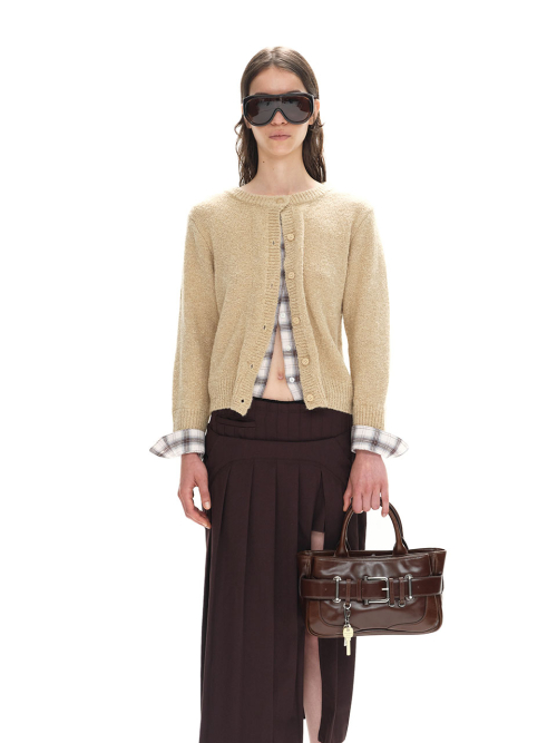 TOTE BROCLE MINI [MARRONE]