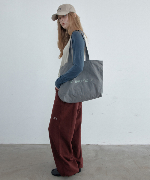 Mellow Cotton Waist Pants (Burgundy)