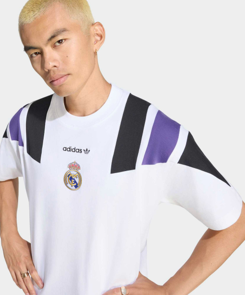 REAL EQT TEE WHITE