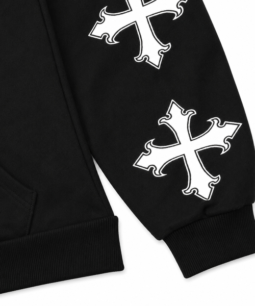 ROVEN TRIPLE CROSS TWO WAY HOOD ZIP UP UNISEX