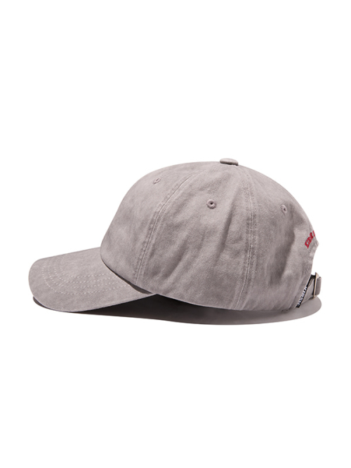 SMALL CHERRY LOGO BALL CAP(GRAY)