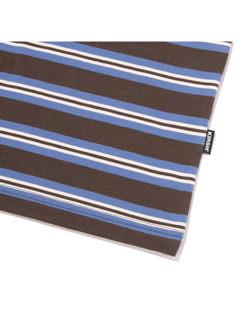 SMALL CHERRY STRIPE T-SHIRT(BLUE)