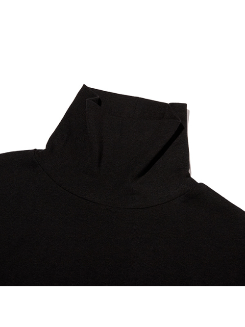 JELLY COLOR-BLOCK TURTLENECK(IVORY)