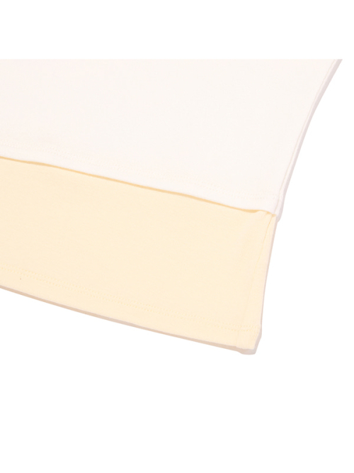 JELLY COLOR-BLOCK TURTLENECK(BLACK)