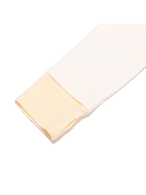 JELLY COLOR-BLOCK TURTLENECK(BLACK)