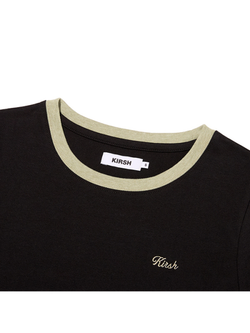 STRIPE LAYERED LONG SLEEVE(BLACK)