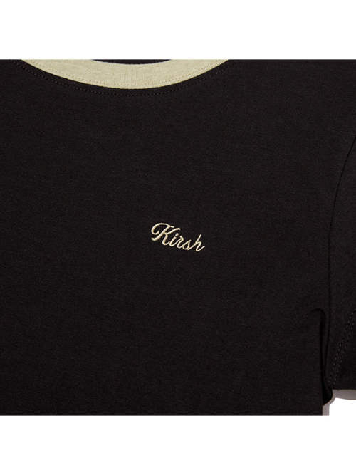 STRIPE LAYERED LONG SLEEVE(BLACK)