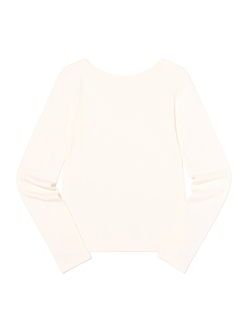 JELLY LONG SLEEVE T-SHIRT(WHITE)