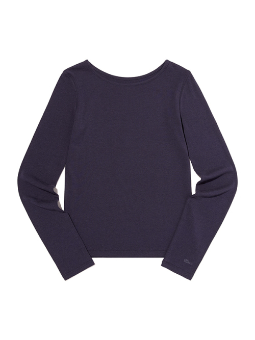 JELLY LONG SLEEVE T-SHIRT(NAVY)