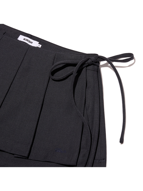 LAYERED SKIRT PANTS(DARK NAVY)