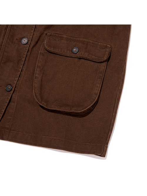 LOOSE-FIT FIELD JACKET(BROWN)