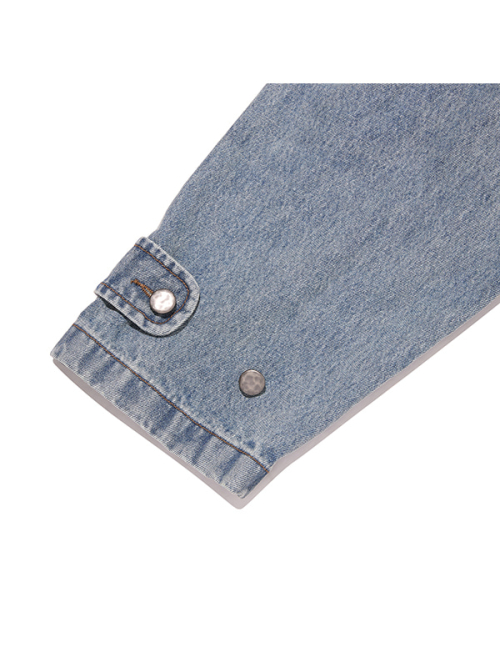 LOOSE-FIT FIELD JACKET(LIGHT BLUE)