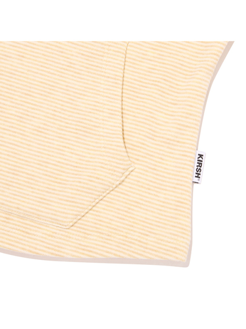 STRIPE SLIM-FIT HOODIE(YELLOW)