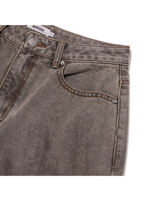 BERMUDA CARPENTER DENIM SHORTS(BLACK)