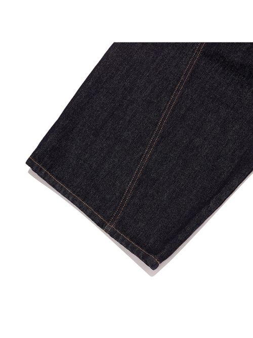 BIG WIDE CURVED PANTS(INDIGO BLUE)