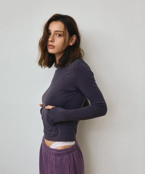 Striped Hoodie (Blue)
