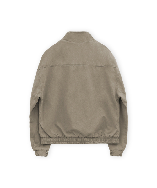 W Washed Explorer Jacket, Dark Beige
