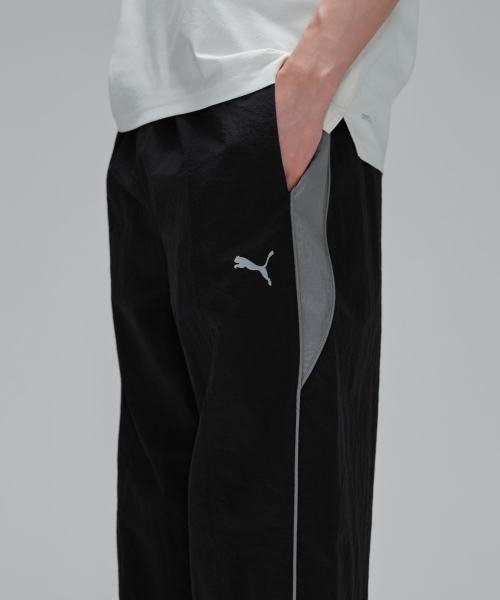 남성 컬러블럭 우븐 팬츠 M Colorblock Woven Pants (66146701)