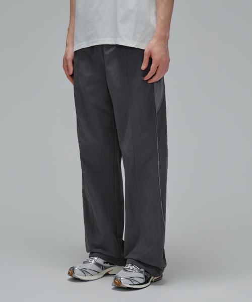 남성 컬러블럭 우븐 팬츠 M Colorblock Woven Pants (66146702)