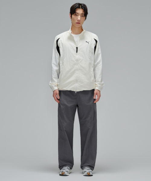 남성 컬러블럭 우븐 팬츠 M Colorblock Woven Pants (66146702)