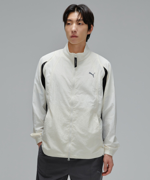 남성 컬러블럭 우븐 자켓 M Colorblock Woven Jacket (61169002)
